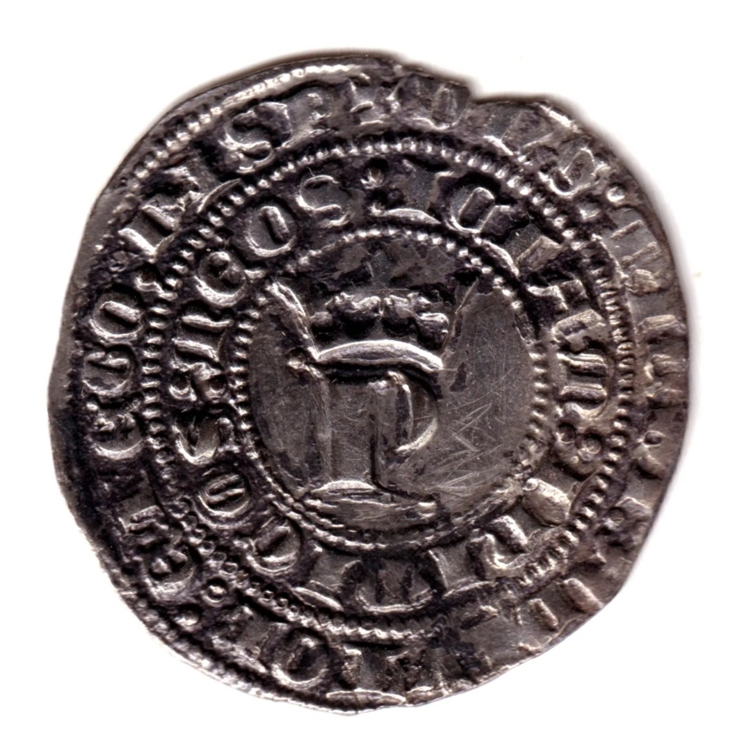 1350-1368-Pedro-I-[el-Cruel]-1-Real-[cecas-De]-Burgos-&-Sevilla-Mints---First-Real-Denomination